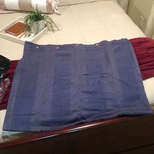 SALE!! Dark Blue European Sham Set